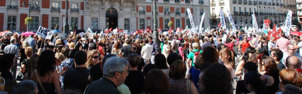 manifestaciones funcionarios