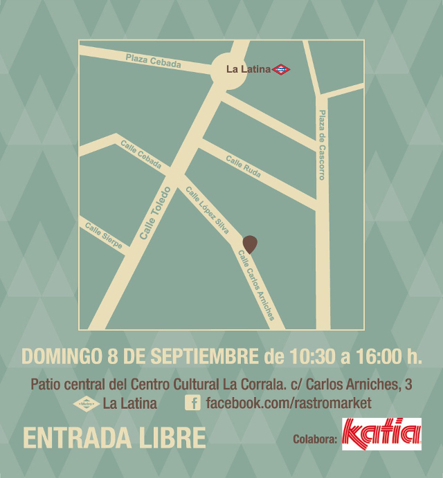 mapa rastro market