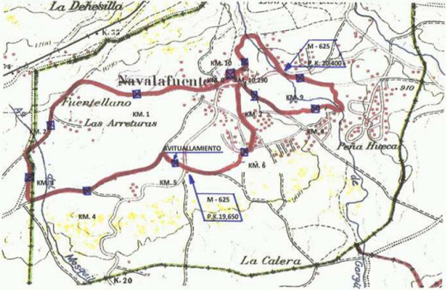 circuito carrera navalafuente