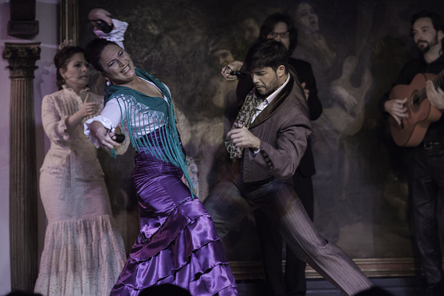 Noche de Tablao Angel Rojas, La Lupi y Antonio Canales