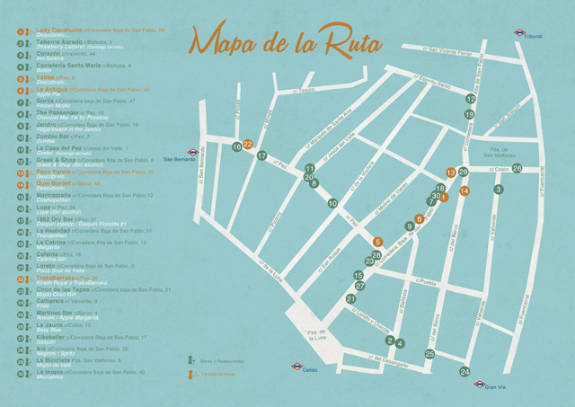 Mapa-ruta-cócteles-Madrid-Oster
