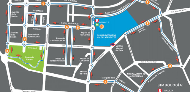 recorrido san silvestre alcobendas
