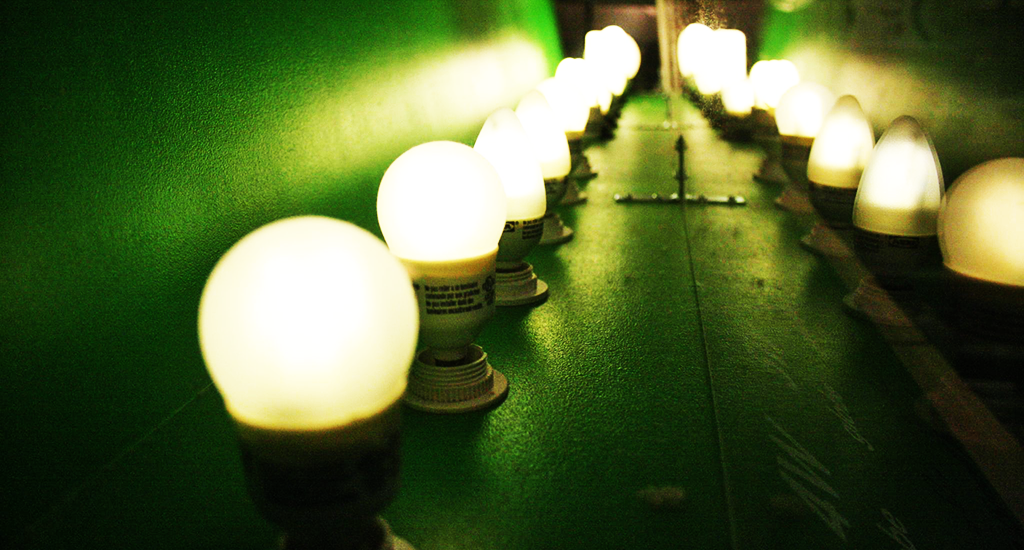 led
