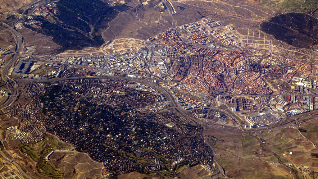 alcobendas sanse aérea calles