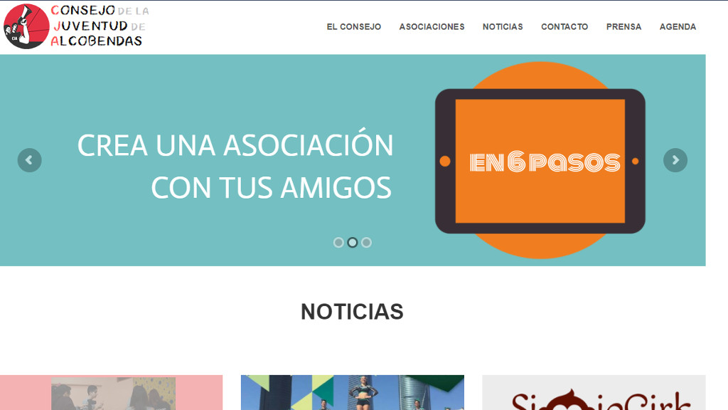 web consejo juventud