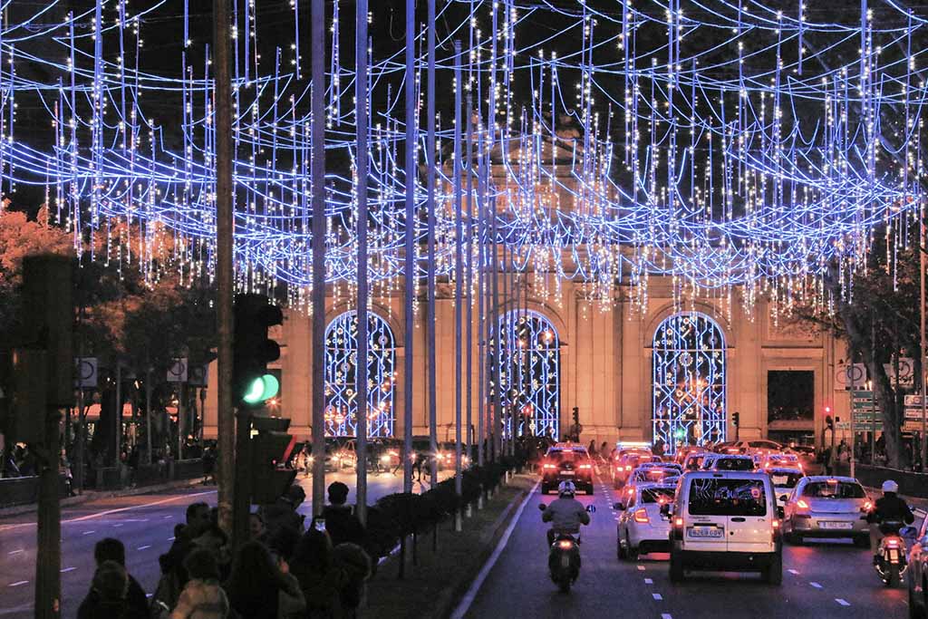 Puerta de Alcalá navidad