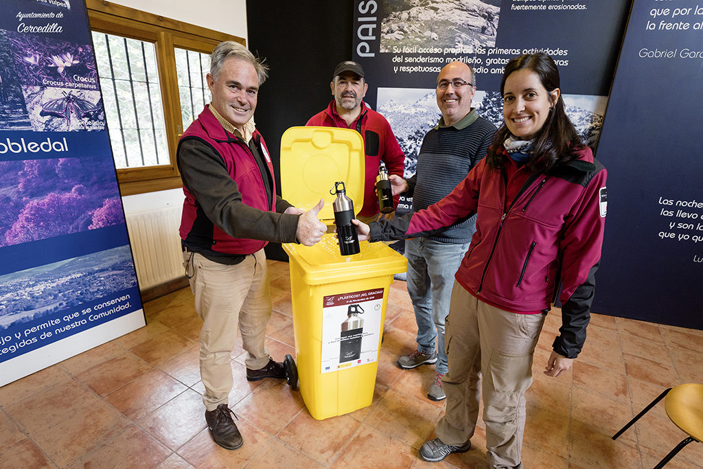 botellas de plástico