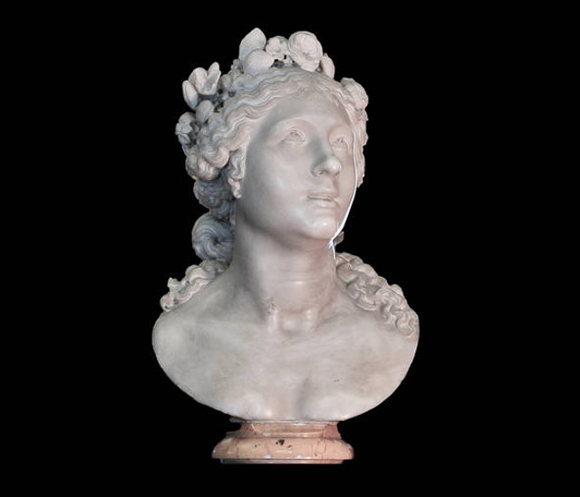 Anima Beata, 1619. Gian Lorenzo Bernini. Mármol blanco, 57 x 30 x 30 cm. Roma, Embajada de España ante la Santa Sede. Fotografía: Carolina Marconi