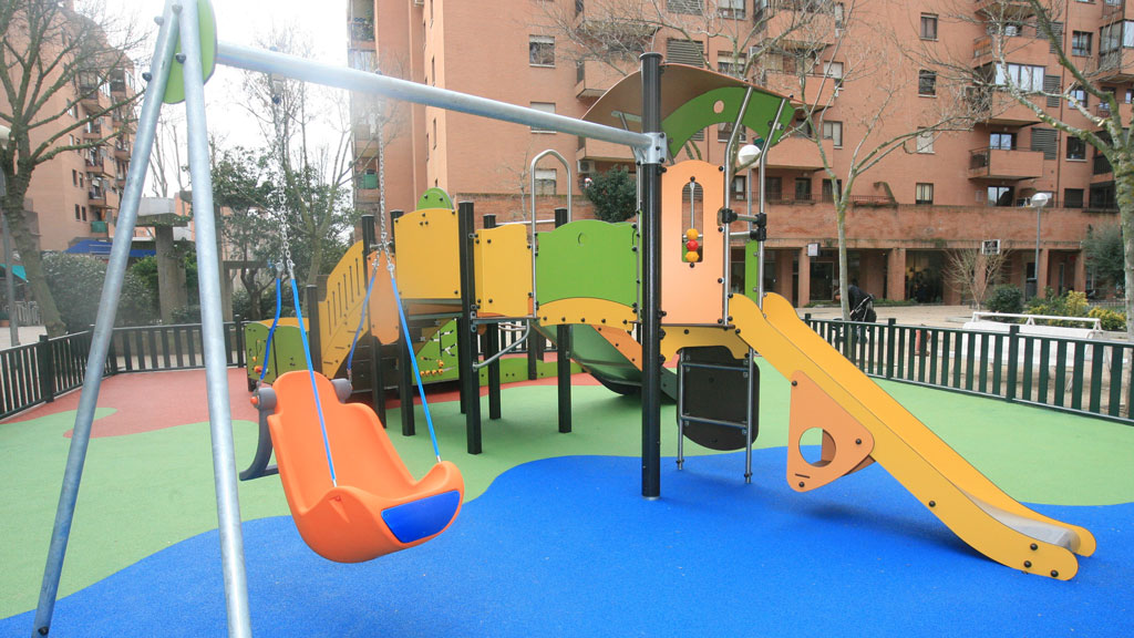 parque infantil inclusivo tres cantos