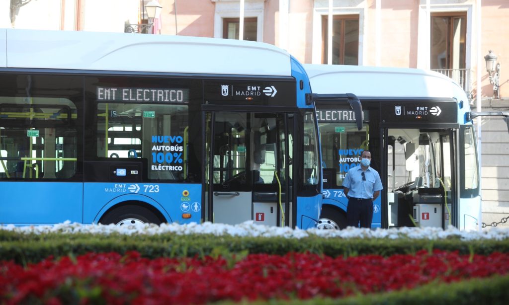 EMT autobuses eléctricos