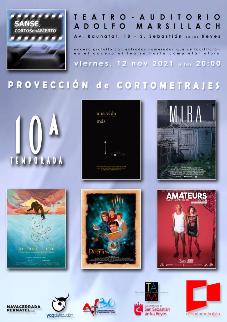 cortos en abierto