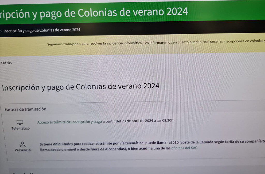 colonias y escuelas de verano